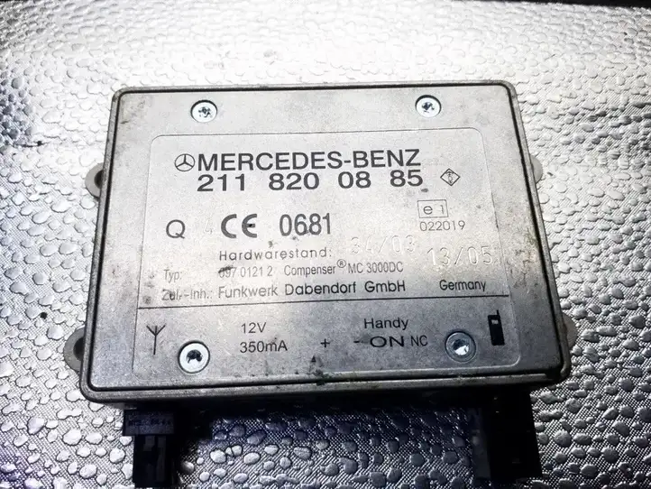 Mercedes-Benz E W211 (2002 - 2009) 2118200885 Bluetooth модуль — фото 4