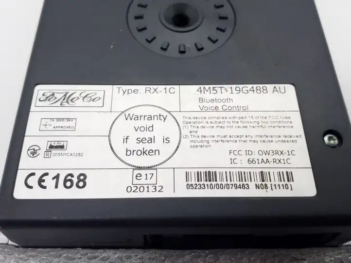 Ford Focus (2005 - 2008) 4M5T19G488AU Bluetooth модуль — фото 3