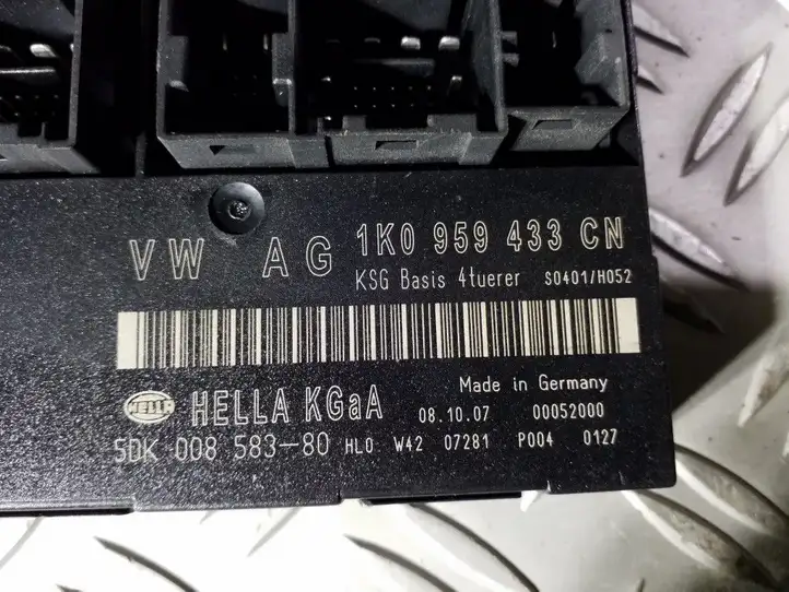 Skoda Octavia Mk2 (1Z) (2004 - 2013) 1K0959433CN Модуль комфорта — фото 4