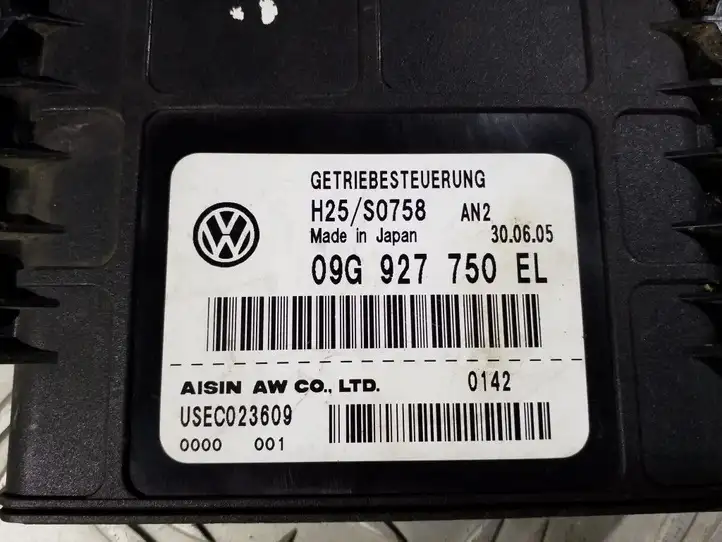Volkswagen Jetta V (2005 - 2010) 09G927750EL Блок управления АКПП — фото 2