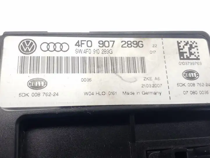 Audi A6 S6 C6 4F (2004 - 2008) 4F0907289G Модуль комфорта — фото 4