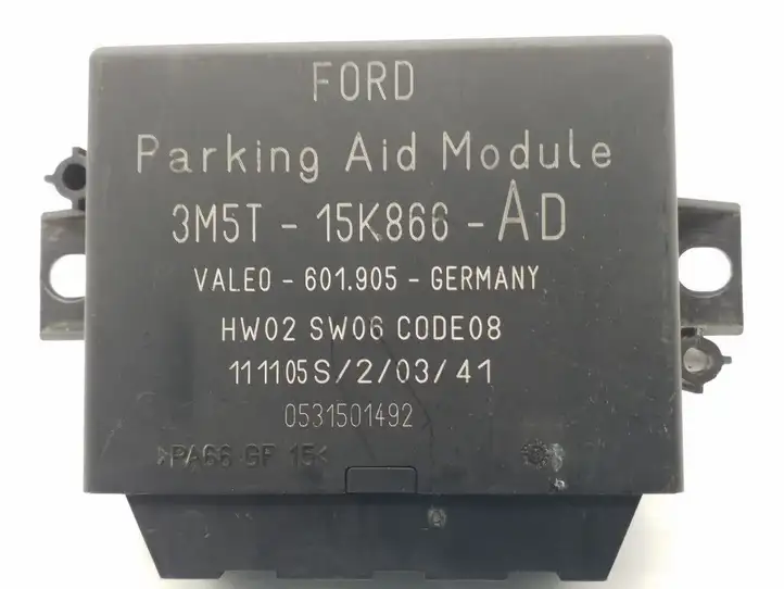 Ford Focus (2005 - 2008) 3M5T15K866AD Блок управления парктрониками — фото 4