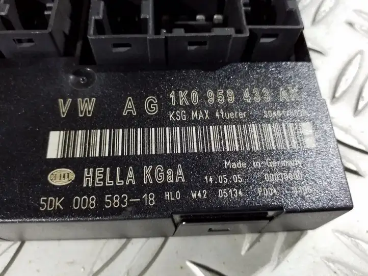 Volkswagen Golf V (2003 - 2009) 1K0959433AK Модуль комфорта — фото 3