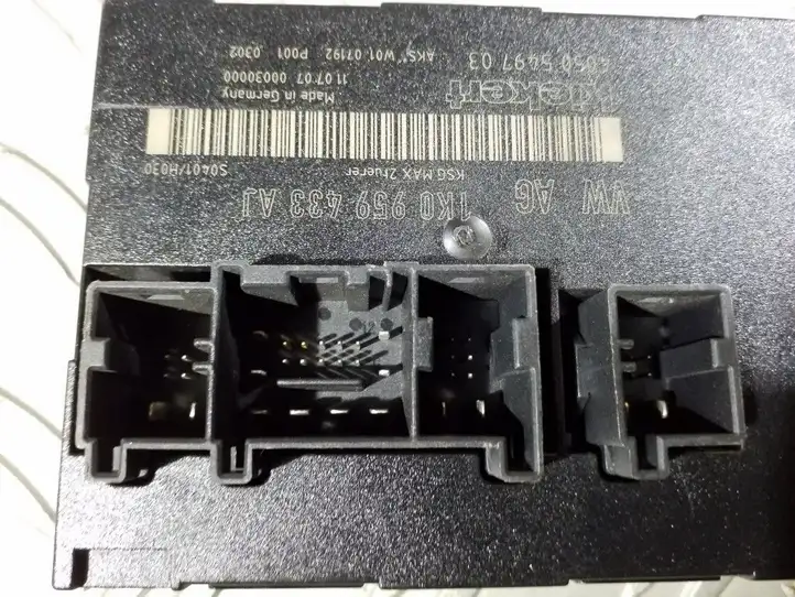 Volkswagen Golf V (2003 - 2009) 1K0959433AJ Модуль комфорта — фото 3
