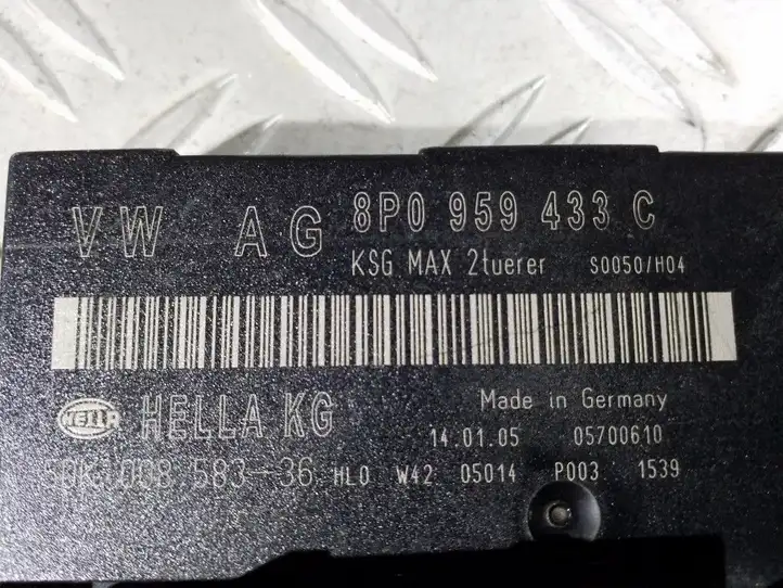 Audi A3/S3 8P (2003 - 2005) 8P0959433C Модуль комфорта — фото 2