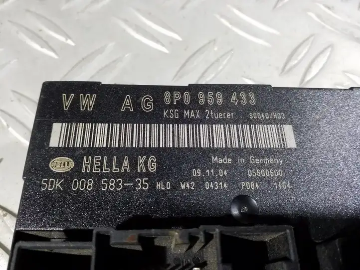 Audi A3/S3 8P (2003 - 2005) 8P0959433 Модуль комфорта — фото 4