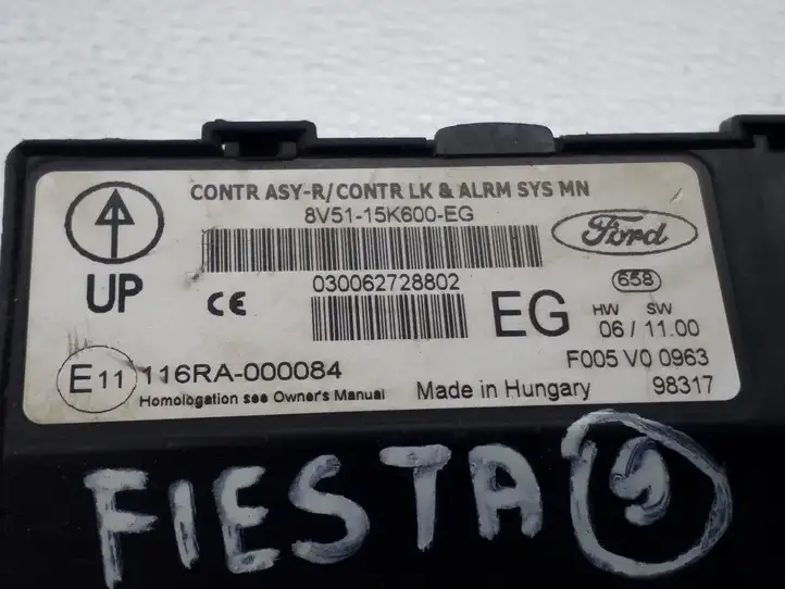 Ford Fiesta (2009 - 2012) 8V5115K600EG Модуль комфорта — фото 2