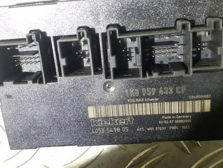 Volkswagen Caddy (2004 - 2010) 1K0959433CP Модуль комфорта — фото 2