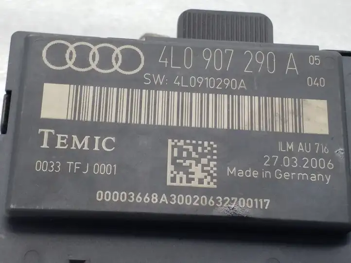 Audi Q7 4L (2005 - 2009) 4L0907290A Блок управления дверью — фото 3