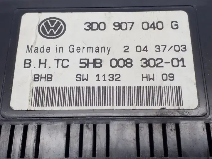 Volkswagen Phaeton (2002 - 2008) 3D0907040G Модуль комфорта — фото 3