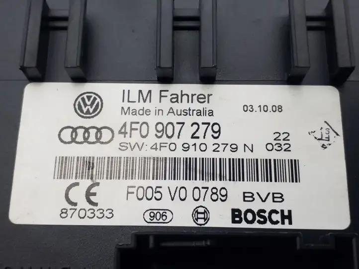 Audi A6 S6 C6 4F (2008 - 2011) 4F0907279 Модуль комфорта — фото 2