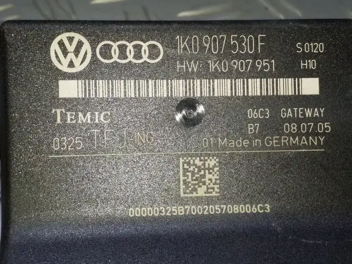 Volkswagen Touran I (2003 - 2010) 1K0907530F Прочие блоки управления — фото 4