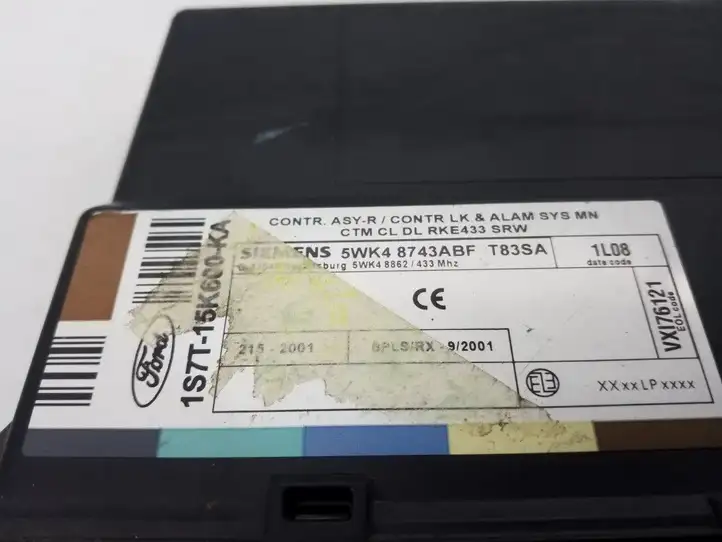 Ford Focus (1998 - 2004) 1S7T15K600KA Модуль комфорта — фото 3