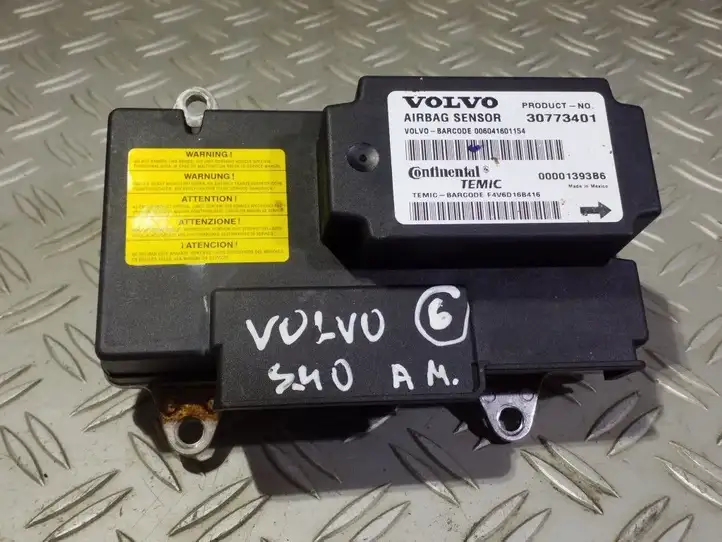 Volvo S40 (2004 - 2007) 30773401 Блок управления SRS — фото 1