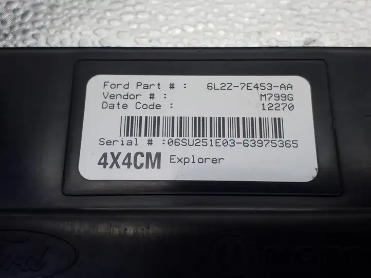 Ford Explorer (2005 - 2010) 6L2Z7E453AA Прочие блоки управления — фото 2