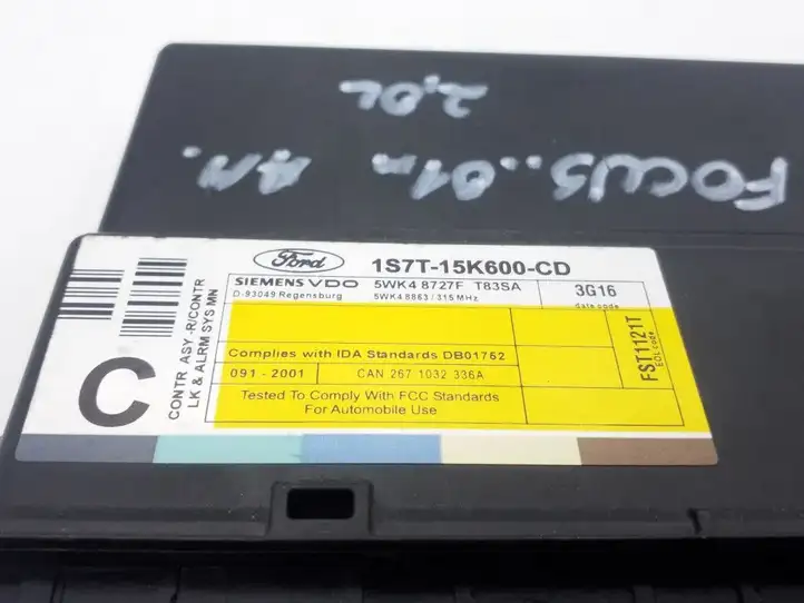 Ford Focus (1998 - 2004) 1S7T15K600CD Модуль комфорта — фото 3