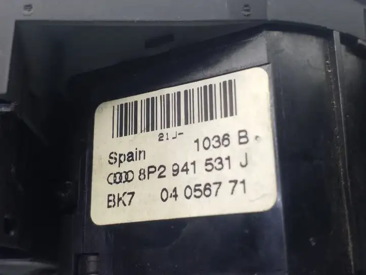 Audi A3/S3 8P (2004 - 2008) 8P2941531J Включатель фонарей — фото 3