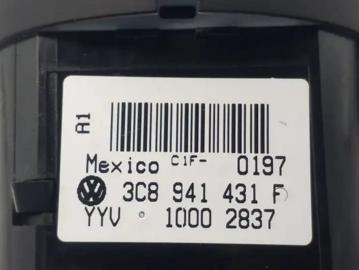 Volkswagen Jetta VI (2011 - 2018) 3C8941431F Включатель фонарей — фото 3