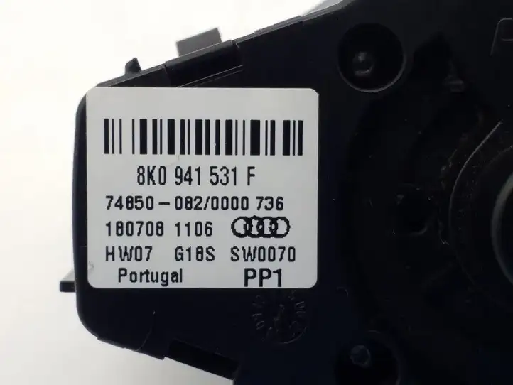 Audi A4 S4 B8 8K (2007 - 2011) 8K0941531F Включатель фонарей — фото 3
