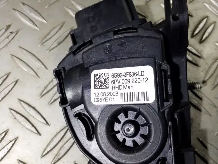 Ford S-MAX (2006 - 2010) 6G929F836LD Педаль акселератора — фото 3