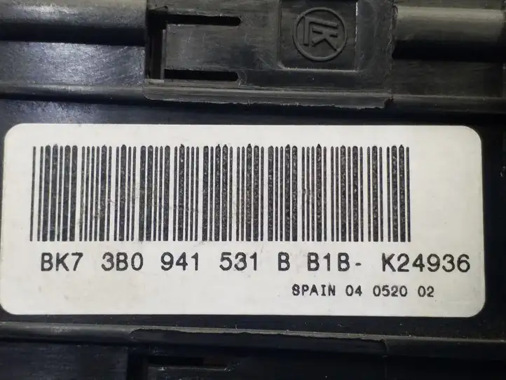 Skoda Roomster (5J) (2010 - 2015) 3B0941531B Включатель фонарей — фото 3