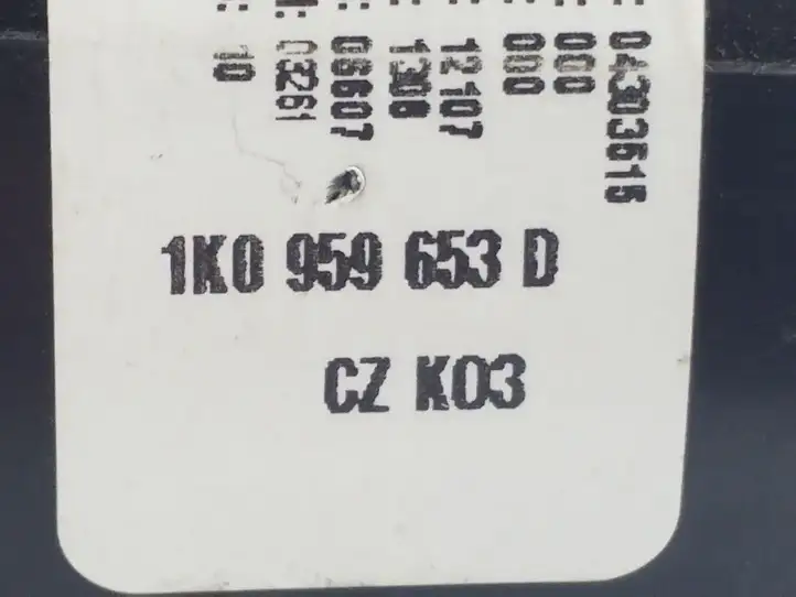 Audi A3/S3 8P (2004 - 2008) 1K0959653D Контактное кольцо SRS — фото 2