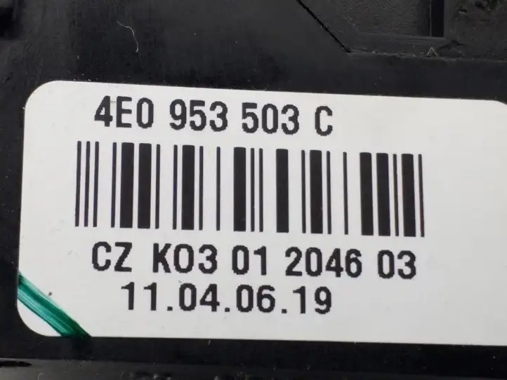 Audi Q7 4L (2005 - 2009) 4E0953503C Переключатель стеклоочистителей — фото 4