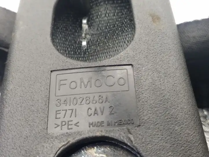 Ford Fiesta (2009 - 2012) 34102868A Замок переднего ремня — фото 2