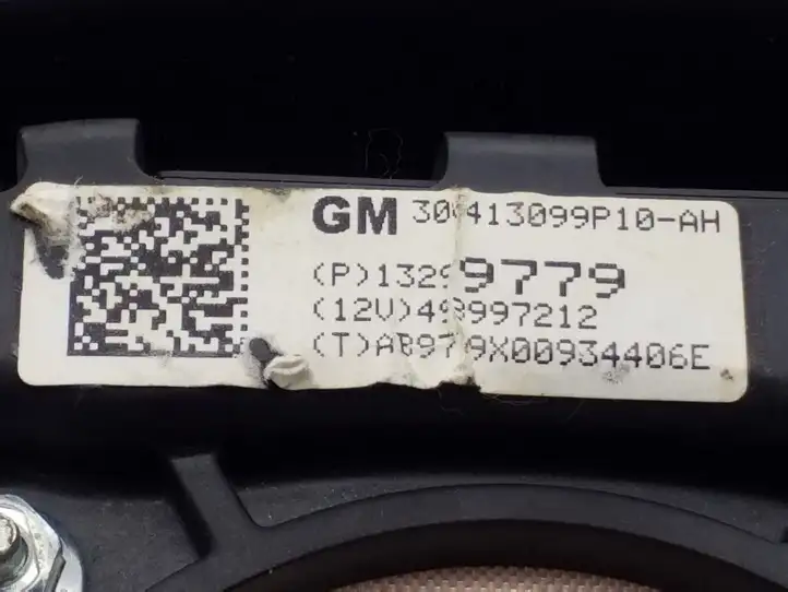 Opel Astra J (2009 - 2012) 13299779 Подушка безопасности руля — фото 3