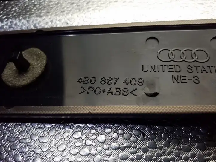 Audi A6 S6 C5 4B (1997 - 2001) 4B0867409 Декоративная накладка передней двери — фото 3