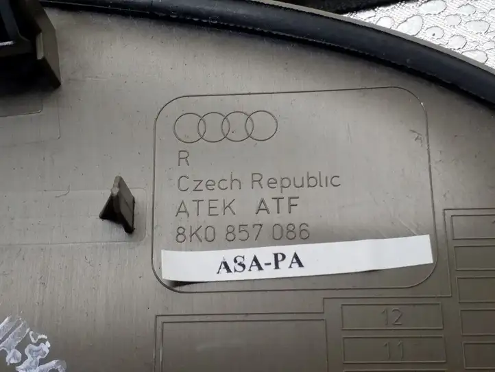 Audi A4 S4 B8 8K (2007 - 2011) 8K0857086 Боковая отделка панели приборов — фото 2