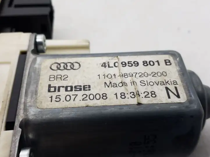 Audi Q7 4L (2005 - 2009) 4L0959801B Механический стеклоподъемник задней двери — фото 3
