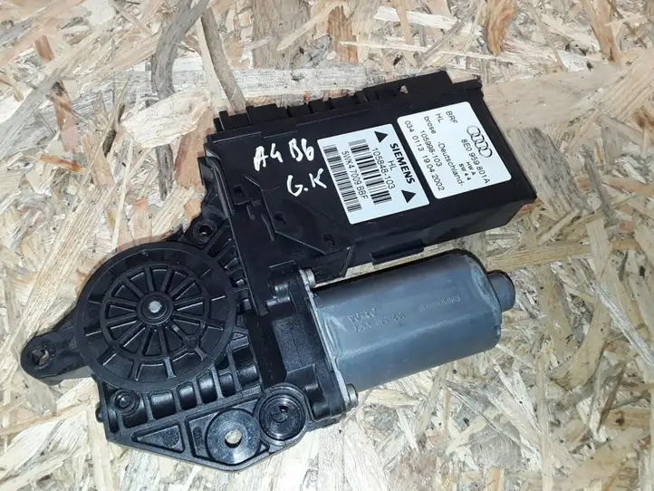 Audi A4 S4 B6 8E 8H (2000 - 2006) 8E0959801A Стеклоподъемник задней двери — фото 1