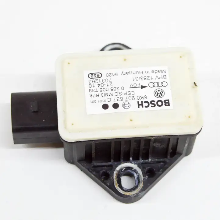 Audi A4 S4 B8 8K (2007 - 2011) 8K0907637C Датчик ускорения — фото 3