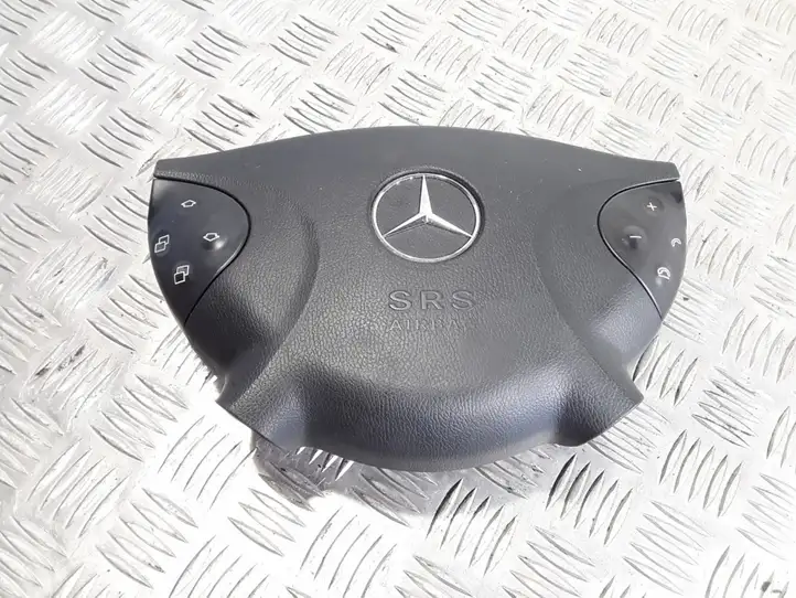 Mercedes-Benz E W211 (2002 - 2009) 61860240B Подушка безопасности руля — фото 1