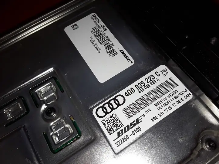 Audi A8 S8 D4 4H (2010 - 2014) 4G0035223C Усилитель звука — фото 4