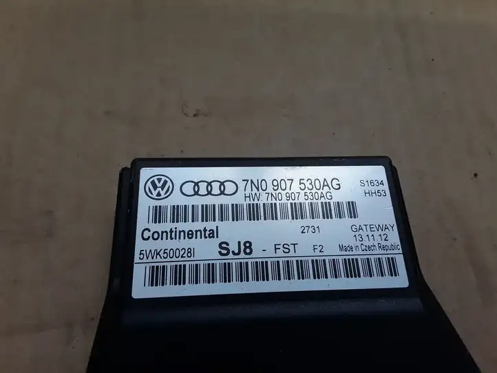 Volkswagen Sharan (2010 - 2015) 7N0907530AG Модуль Gateway — фото 3