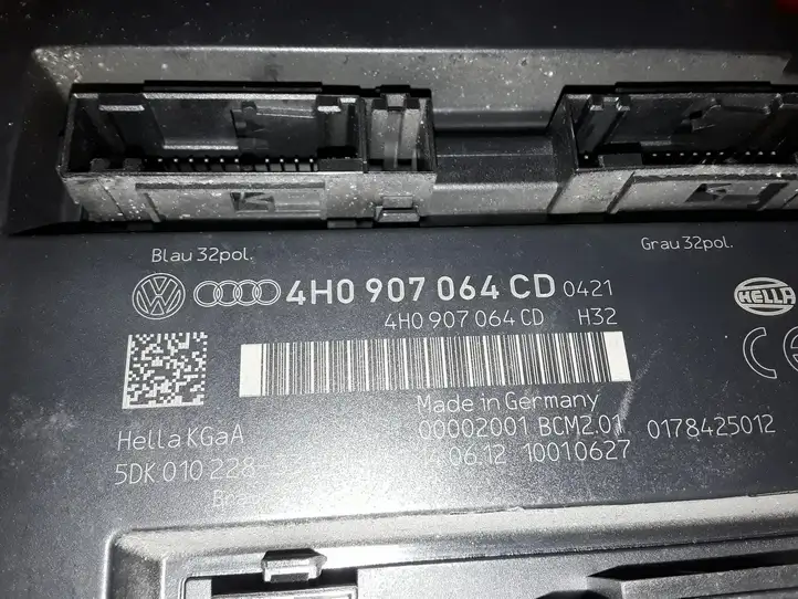Audi A8 S8 D4 4H (2010 - 2014) 4H0907064CD Модуль комфорта — фото 2