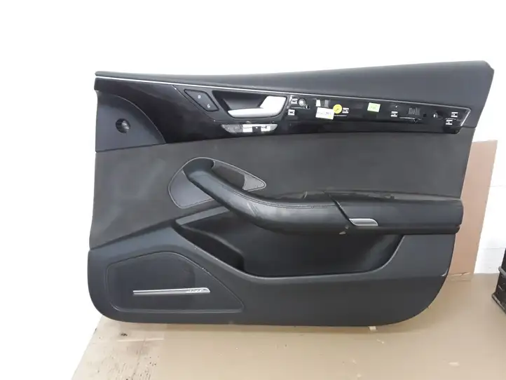 Audi A8 S8 D4 4H (2010 - 2014) 4H1868018 Обшивка передней двери — фото 1