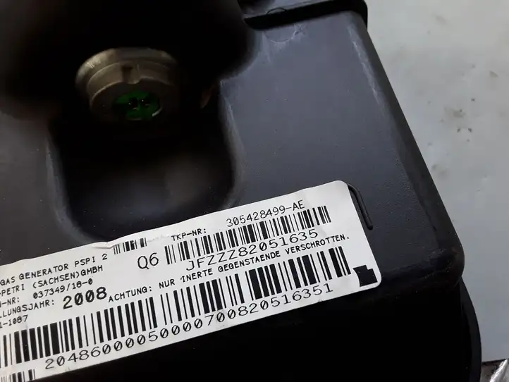 Opel Astra J (2009 - 2012) 305428499AE Подушка безопасности пассажира — фото 4
