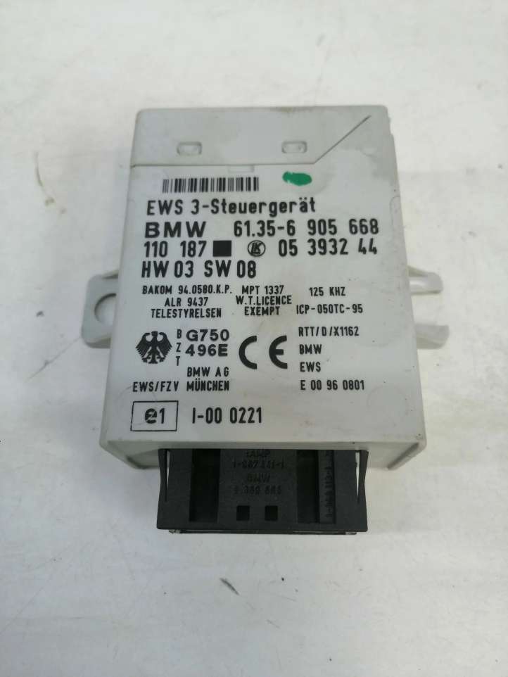 61356905668 BMW 5 E39 Imobilaizerio valdymo blokas