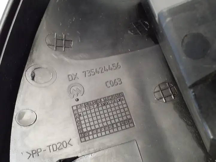 Fiat Ducato (2007 - 2014)  735424456 Пластиковая отделка зеркала