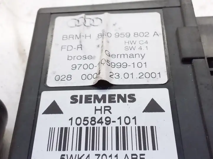 Audi A4 S4 B7 8E 8H (2004 - 2009) 8E0959802A Стеклоподъемник задней двери — фото 5