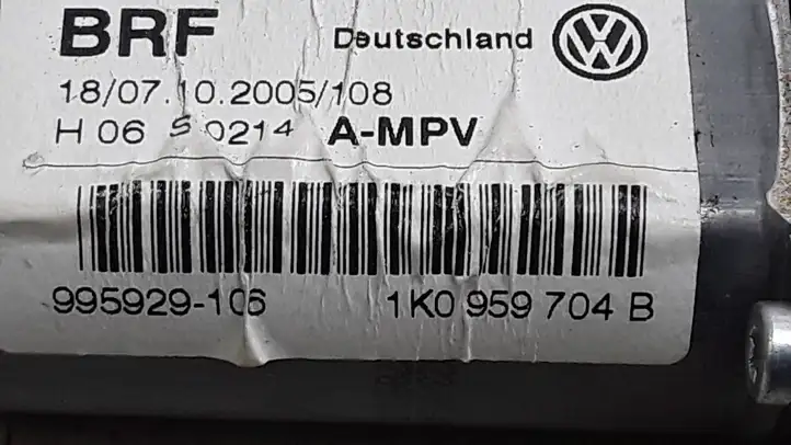 Volkswagen Touran I (2003 - 2010) 1K0959704B Стеклоподъемник задней двери — фото 2