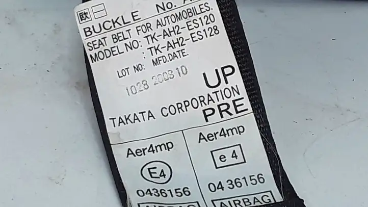 Subaru Impreza III (2008 - 2012) TKAH2ES120 Передний ремень безопасности — фото 2