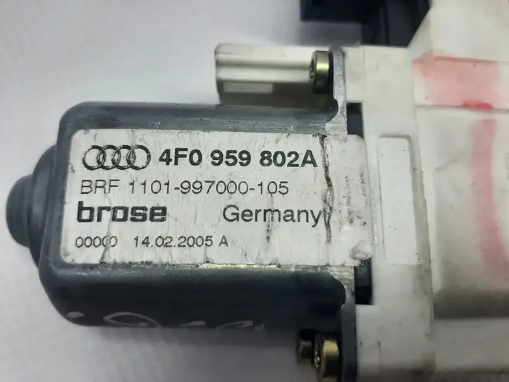Audi A6 S6 C6 4F (2004 - 2008) 4F0959802A Стеклоподъемник задней двери — фото 3