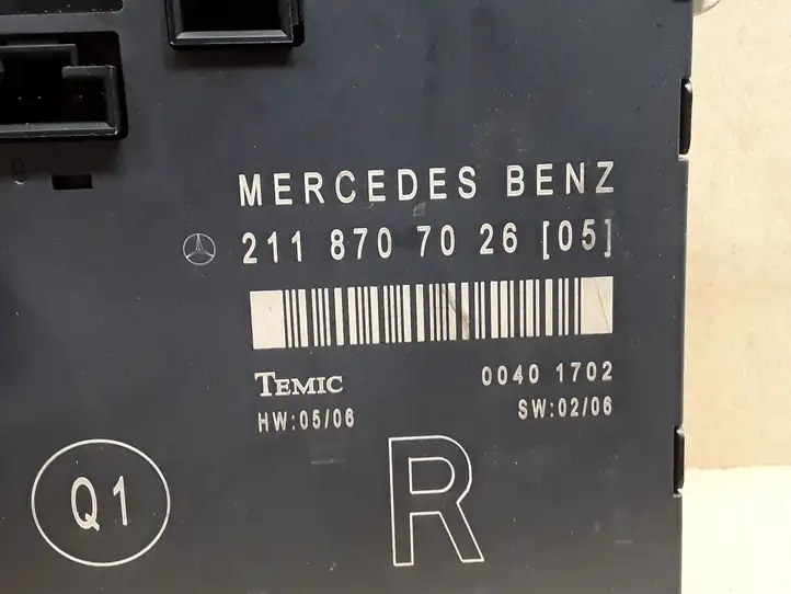 Mercedes-Benz E W211 (2002 - 2009) 2118707026 Блок управления дверью — фото 2