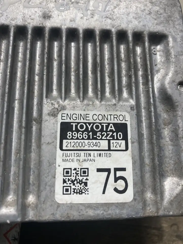 Toyota Verso (2012 - 2015) 8966152Z10 Блок управления двигателем (ЭБУ) — фото 2