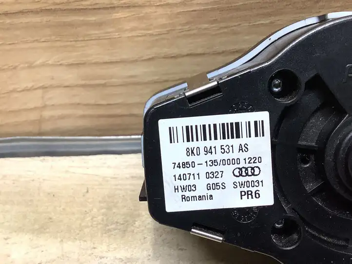 Audi A4 S4 B8 8K (2007 - 2011) 8K0941531AS Включатель фонарей — фото 3