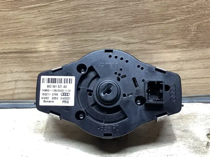 Audi A4 S4 B8 8K (2007 - 2011) 8K0941531AS Включатель фонарей — фото 2